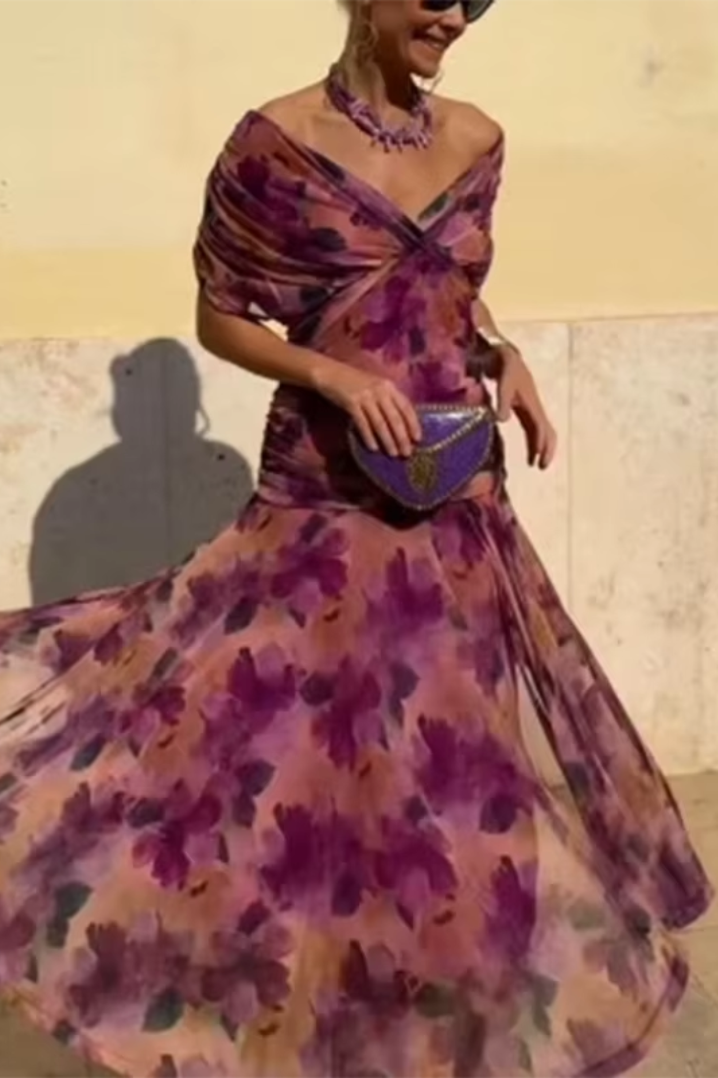 MOREAU LYON | ROBE LONGUE FLUIDE POUR FEMME