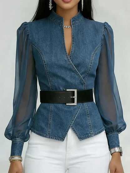 MOREAU LYON | CHEMISE EN JEAN POUR FEMME