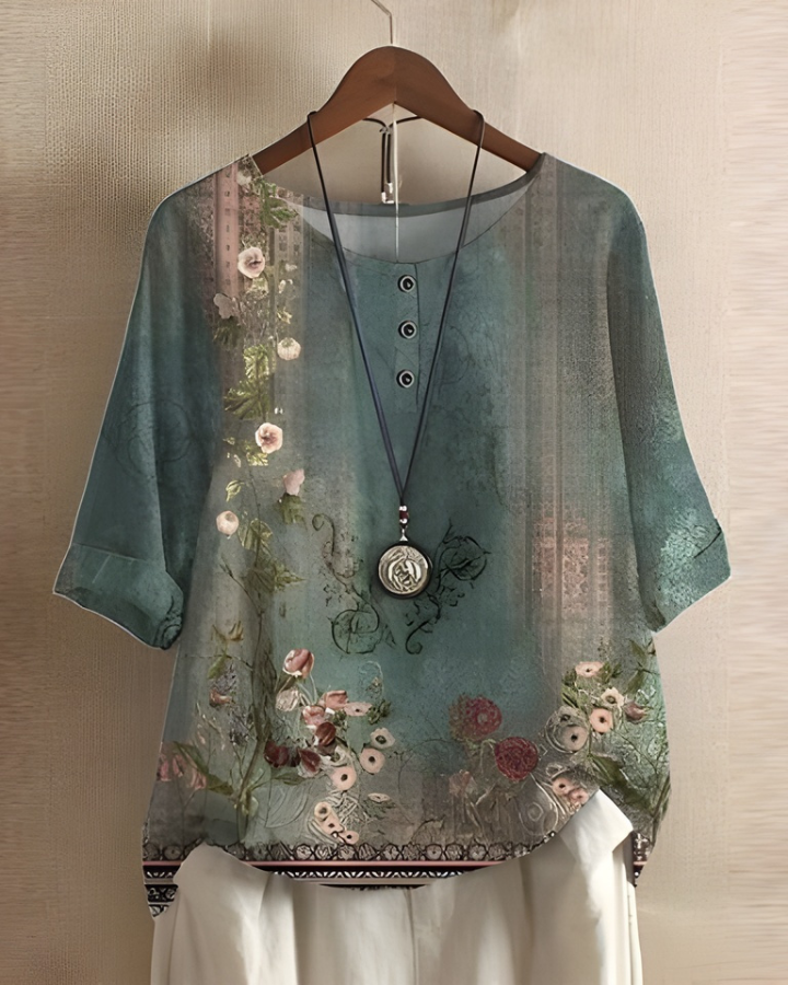 MOREAU LYON | WOMEN'S PRINTED TOP