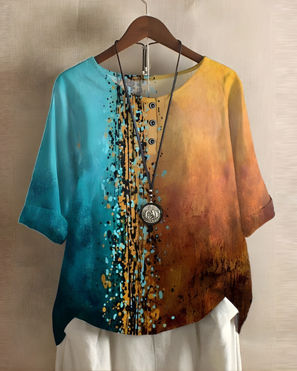 MOREAU LYON | WOMEN'S PRINTED TOP