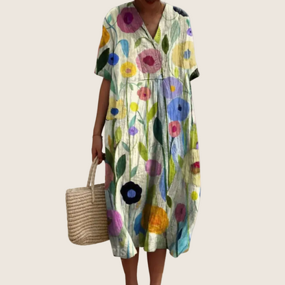 MOREAU LYON | WOMEN'S FLORAL SUMMER DRESS