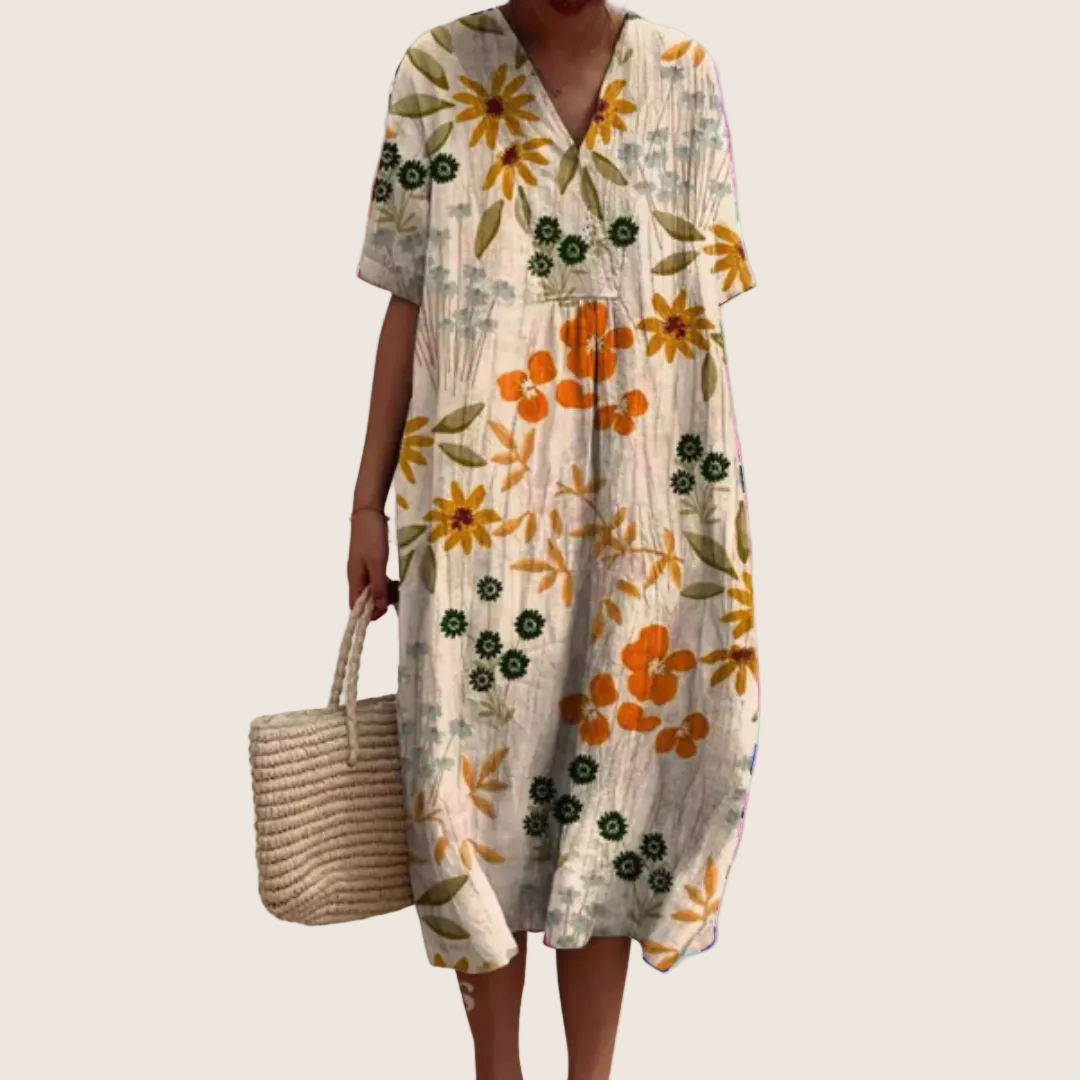 MOREAU LYON | WOMEN'S FLORAL SUMMER DRESS