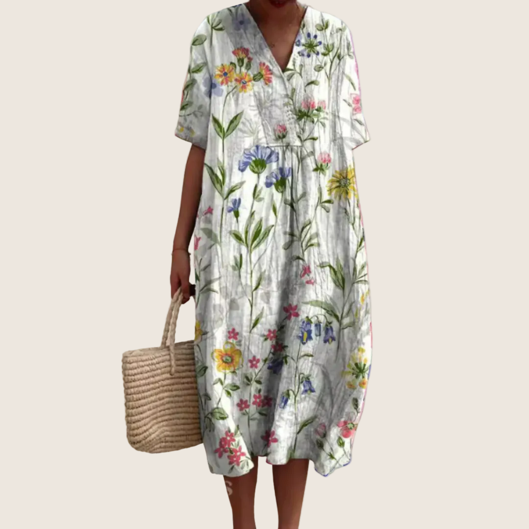 MOREAU LYON | WOMEN'S FLORAL SUMMER DRESS