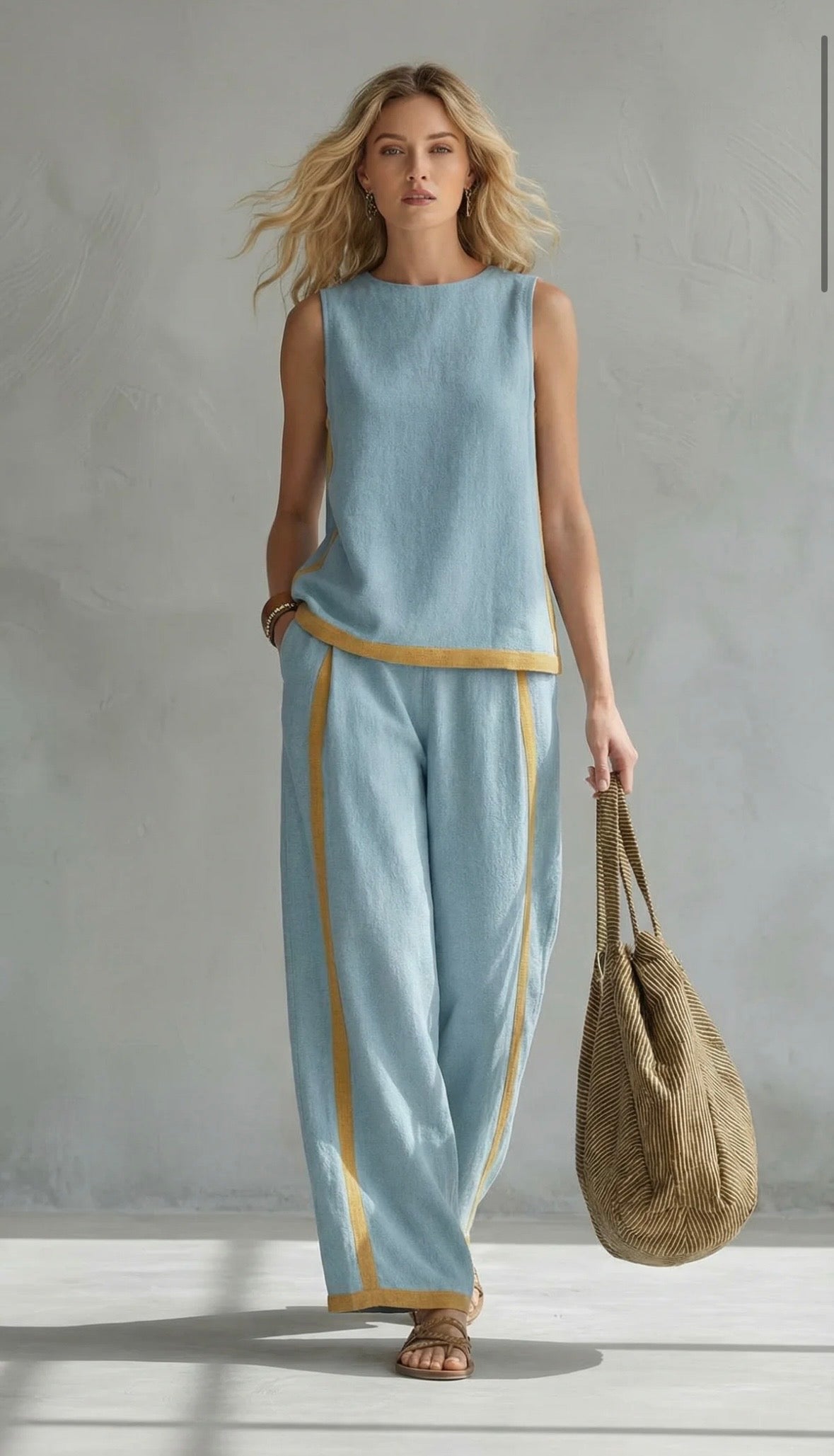 TREMBLAY MONTRÉAL | ENSEMBLE EN LIN CHIC POUR FEMME