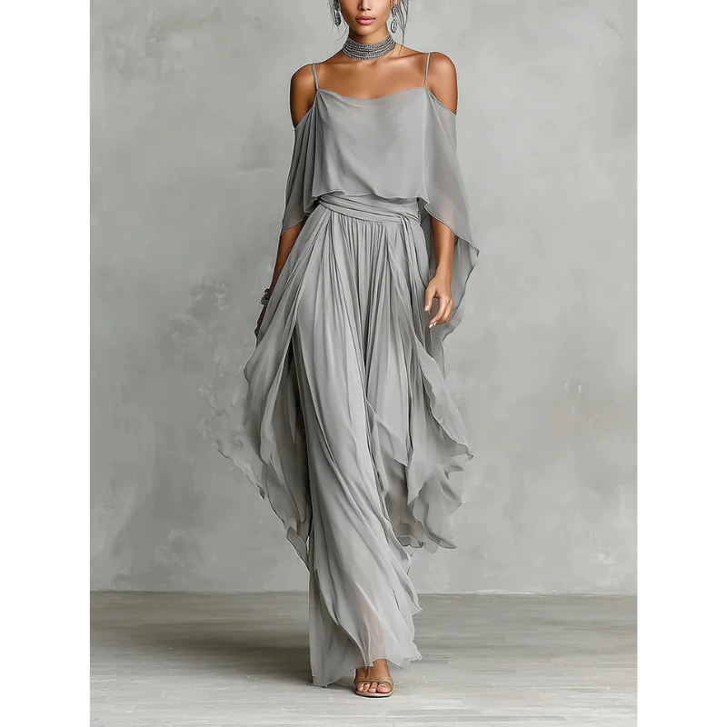 TREMBLAY MONTRÉAL | ENSEMBLE ÉLÉGANT EN CHIFFON POUR FEMMES