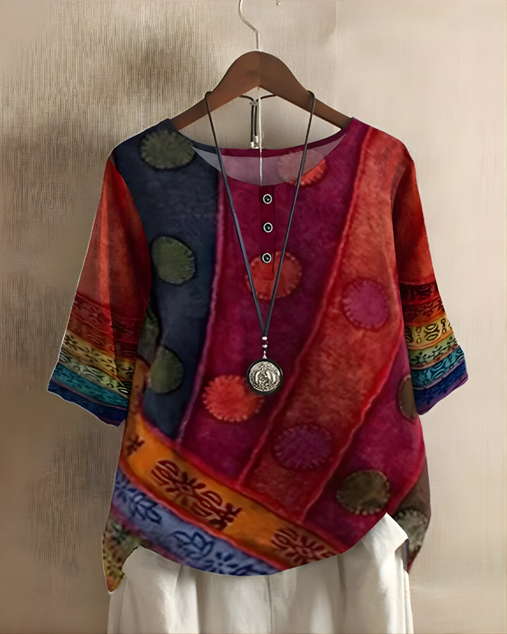 MOREAU LYON | WOMEN'S PRINTED TOP
