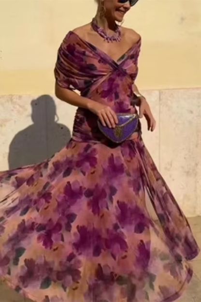 MOREAU LYON | ROBE LONGUE FLUIDE POUR FEMME