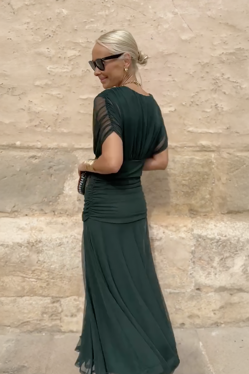 MOREAU LYON | ROBE LONGUE FLUIDE POUR FEMME