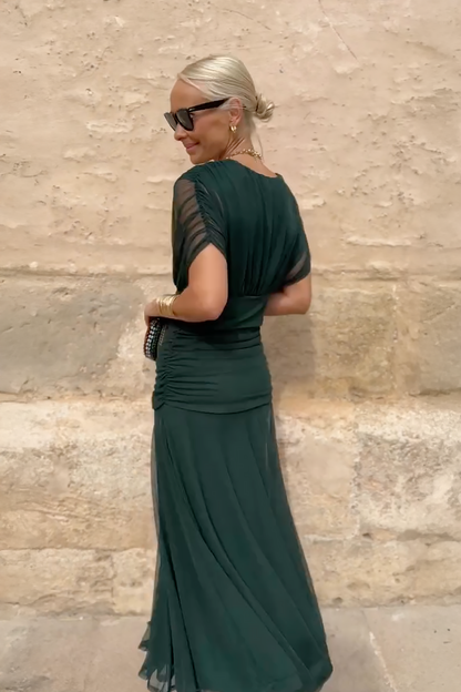 MOREAU LYON | ROBE LONGUE FLUIDE POUR FEMME