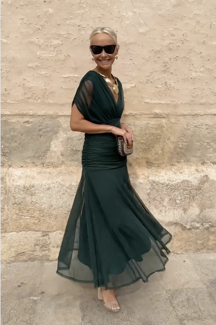 MOREAU LYON | ROBE LONGUE FLUIDE POUR FEMME