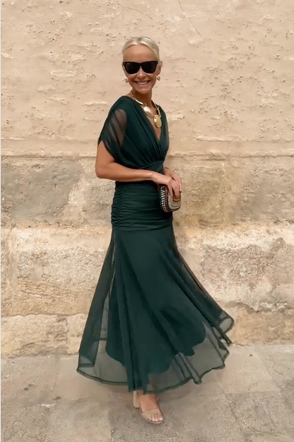 MOREAU LYON | ROBE LONGUE FLUIDE POUR FEMME