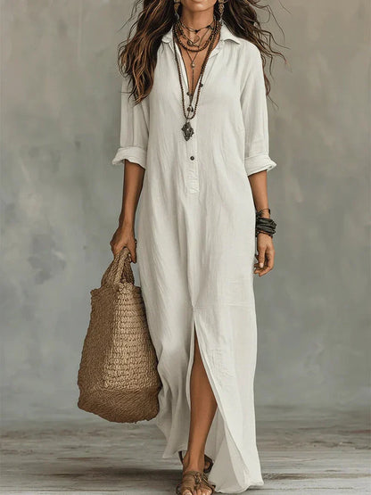 MOREAU LYON | ROBE MAXI FLUIDE ET CHIC POUR FEMMES