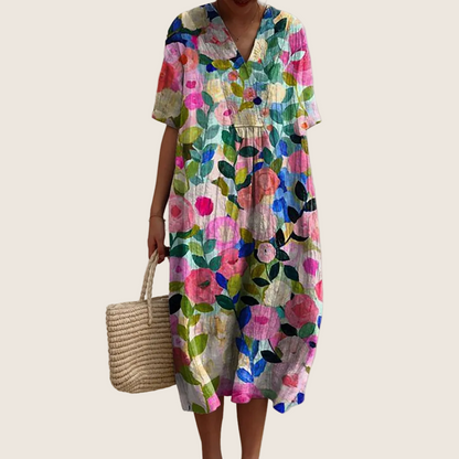 MOREAU LYON | WOMEN'S FLORAL SUMMER DRESS