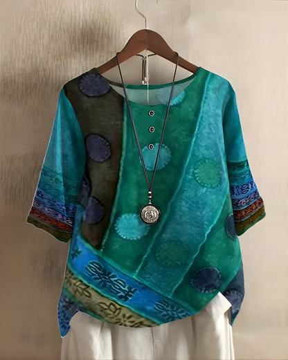 MOREAU LYON | WOMEN'S PRINTED TOP