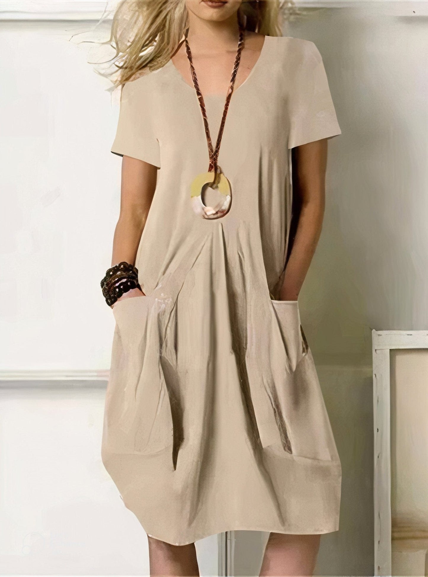 MOREAU LYON | ROBE MIDI FLUIDE FEMME