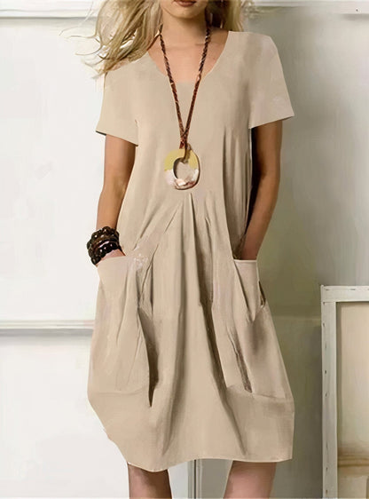 MOREAU LYON | ROBE MIDI FLUIDE FEMME