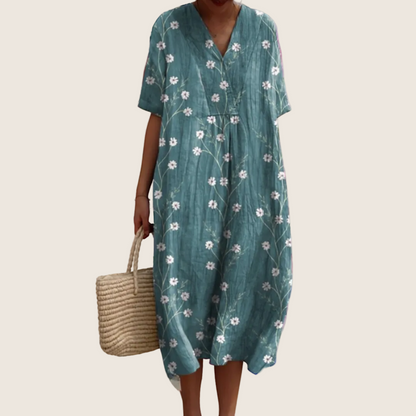 MOREAU LYON | WOMEN'S FLORAL SUMMER DRESS