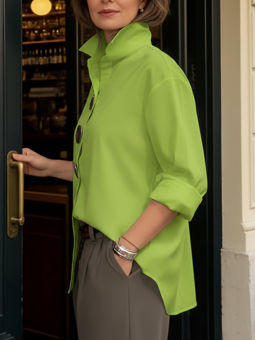MOREAU LYON | WOMEN'S CLASSIC BUTTON-UP BLOUSE