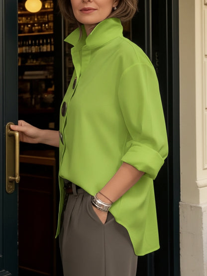 MOREAU LYON | WOMEN'S CLASSIC BUTTON-UP BLOUSE