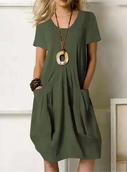 MOREAU LYON | ROBE MIDI FLUIDE FEMME