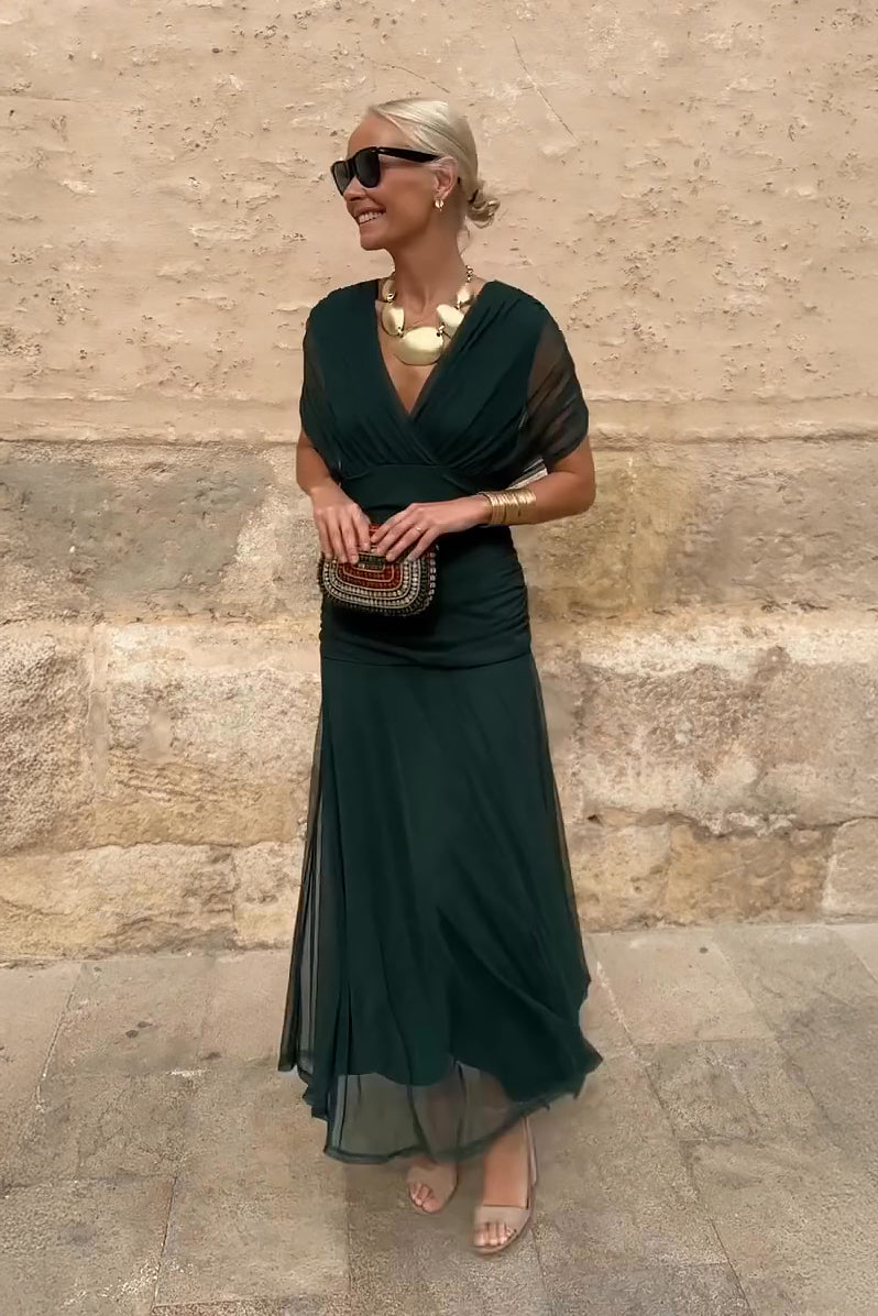 MOREAU LYON | ROBE LONGUE FLUIDE POUR FEMME