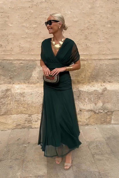 MOREAU LYON | ROBE LONGUE FLUIDE POUR FEMME