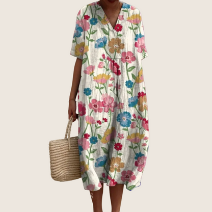 MOREAU LYON | WOMEN'S FLORAL SUMMER DRESS