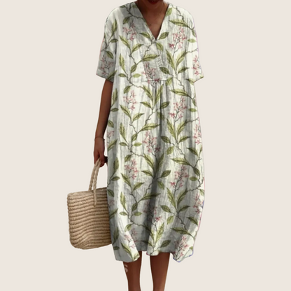 MOREAU LYON | WOMEN'S FLORAL SUMMER DRESS