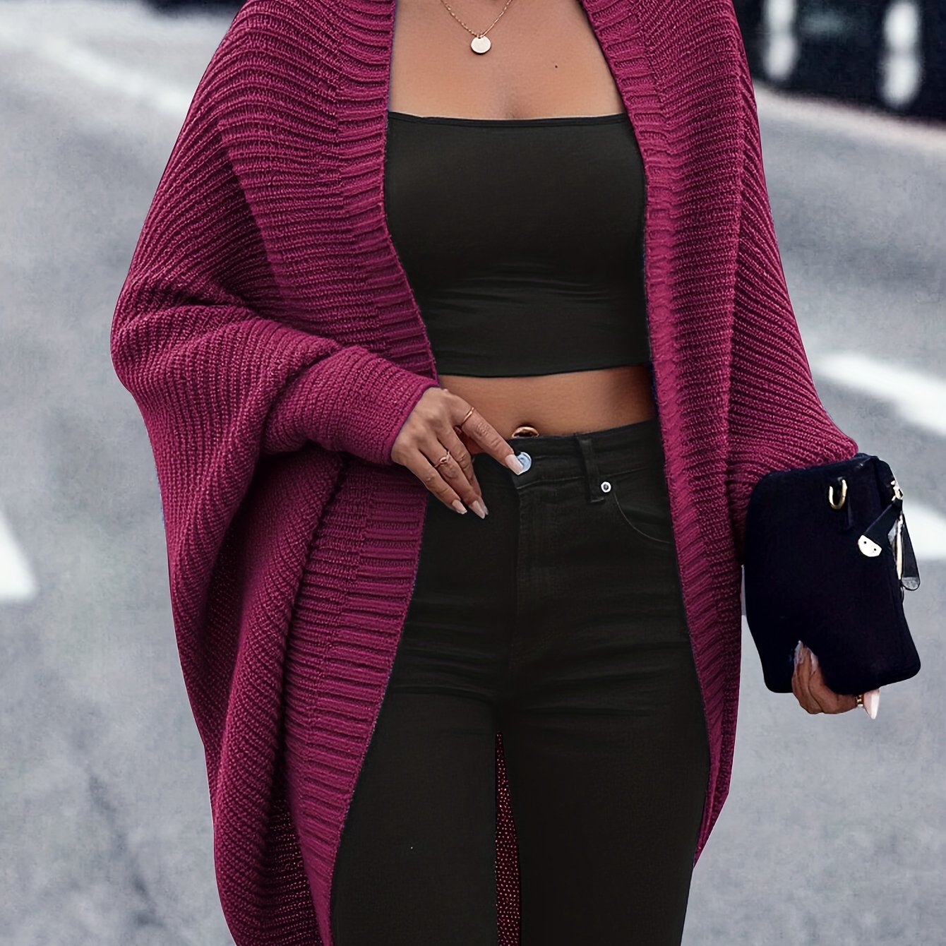 MOREAU LYON | WOMEN'S OVERSIZED KNIT GILET