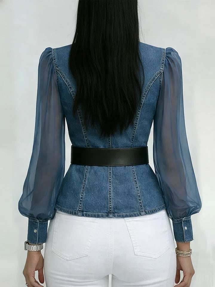 MOREAU LYON | CHEMISE EN JEAN POUR FEMME