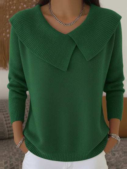 MOREAU LYON | PULL COL CLASSIQUE POUR FEMME