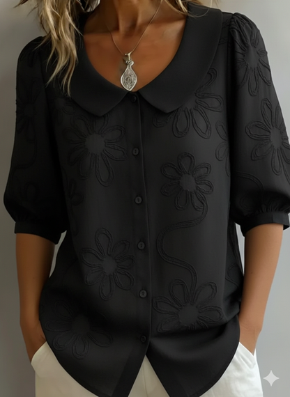 MOREAU LYON | BLOUSE D'ÉTÉ FLEURIE POUR FEMME
