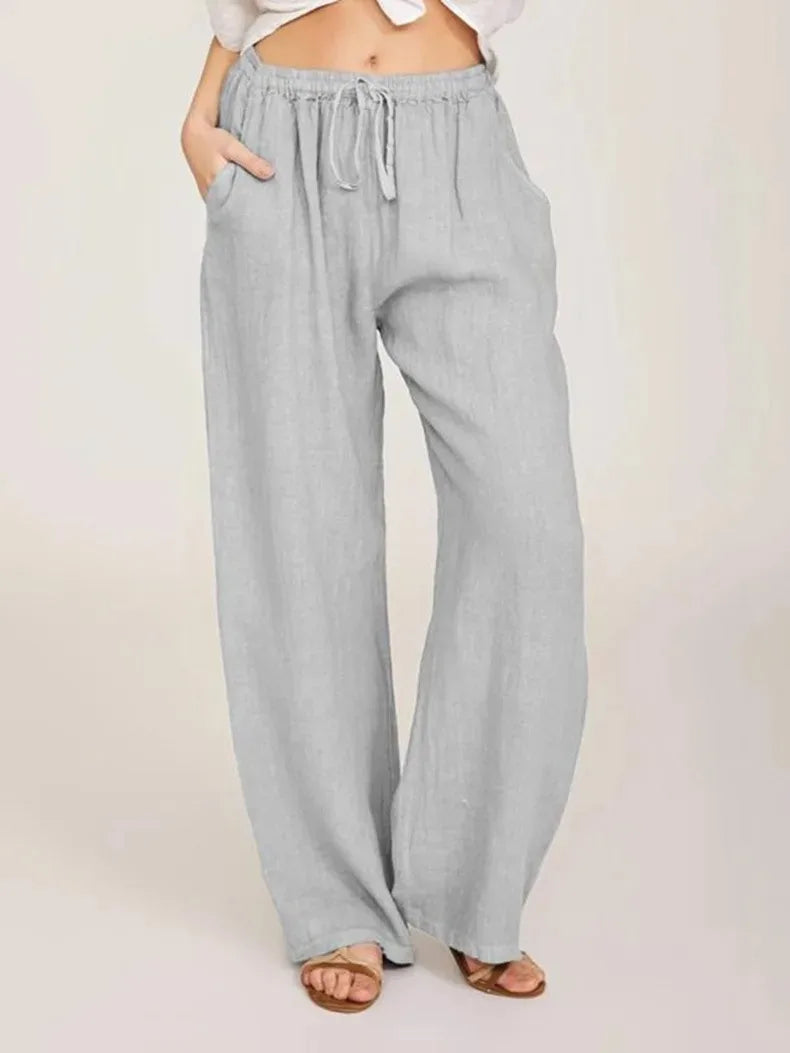 MOREAU LYON | WOMEN'S WIDE LEG CLASSIC TROUSERS