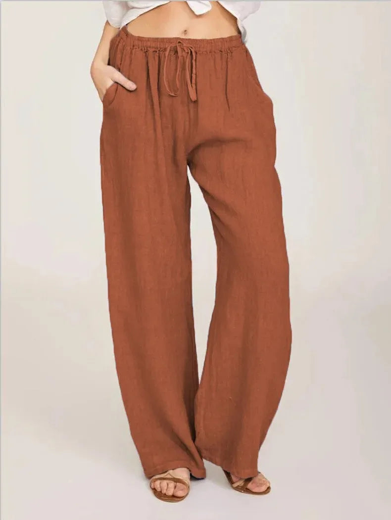 MOREAU LYON | WOMEN'S WIDE LEG CLASSIC TROUSERS