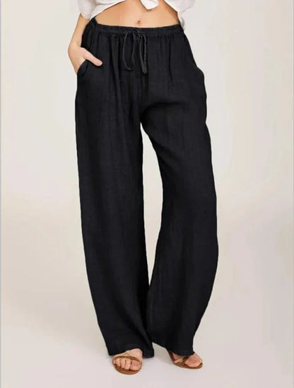 MOREAU LYON | WOMEN'S WIDE LEG CLASSIC TROUSERS