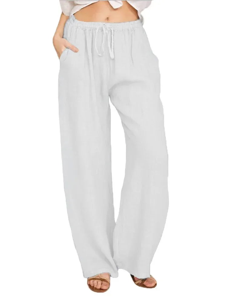 MOREAU LYON | WOMEN'S WIDE LEG CLASSIC TROUSERS