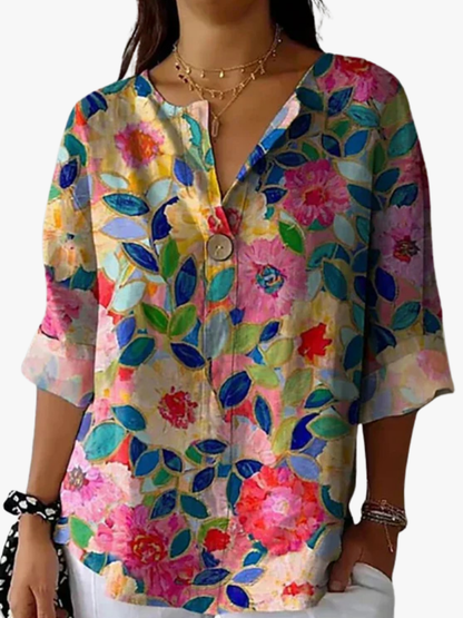 MOREAU LYON | BLOUSE FLEURIE FEMME