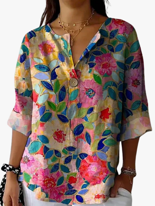 MOREAU LYON | BLOUSE FLEURIE FEMME