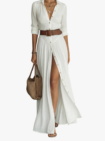 MOREAU LYON | ROBE LONGUE ÉLÉGANTE POUR FEMME