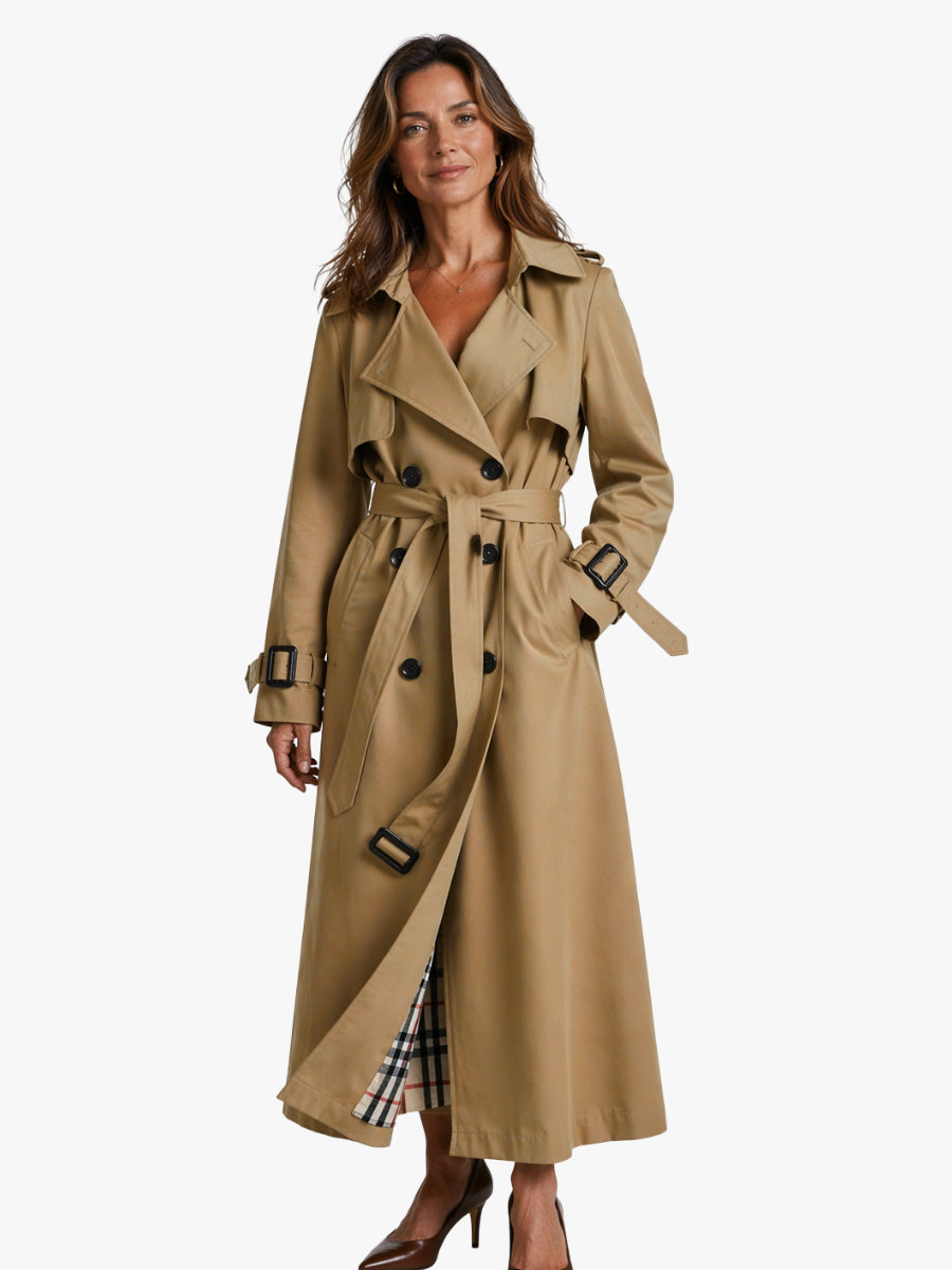 MOREAU LYON | WOMEN'S BELTED TRENCH COAT