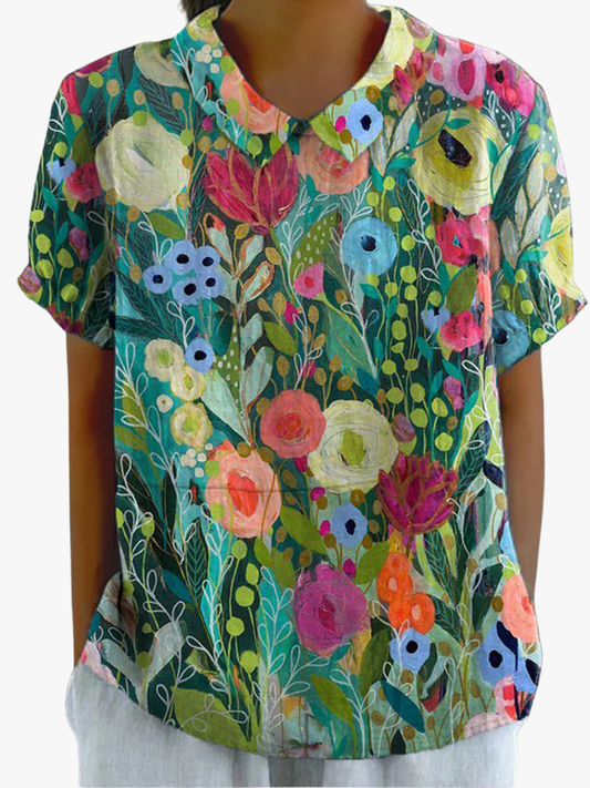 MOREAU LYON | CHEMISE FLORALE FEMME