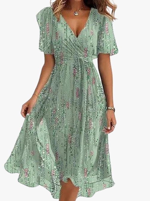 MOREAU LYON | ROBE ÉLÉGANTE ET ÉCLATANTE POUR FEMMES