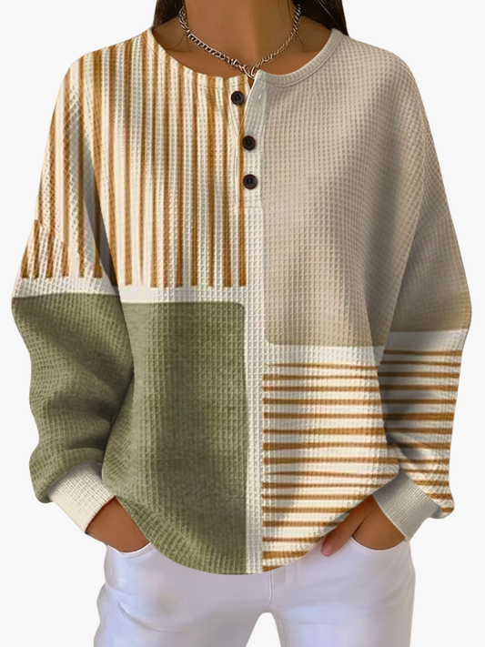 MOREAU LYON | PULL EN TRICOT GAUFRÉ POUR FEMMES