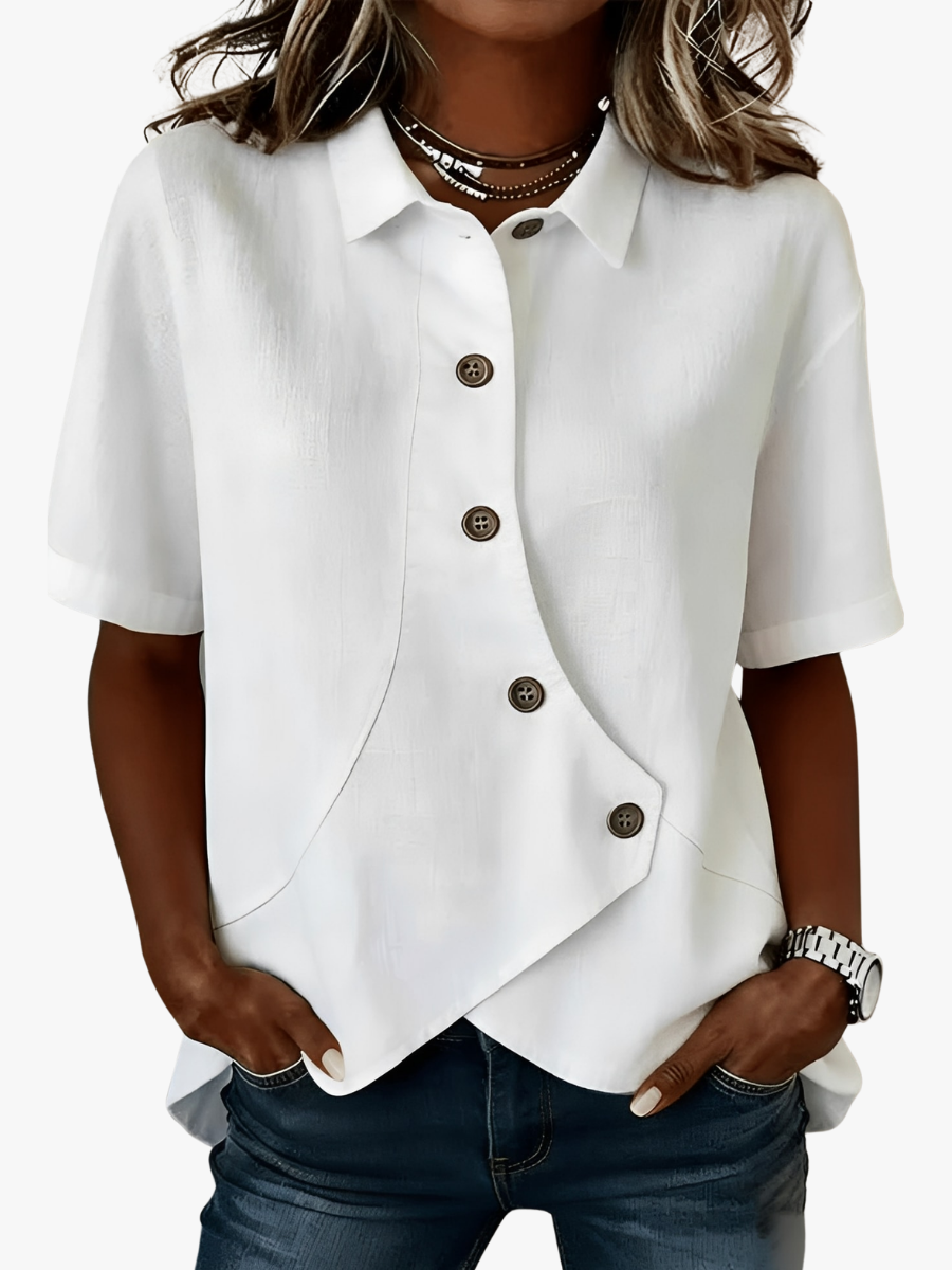 MOREAU LYON | WOMEN'S LINEN BLEND SHIRT