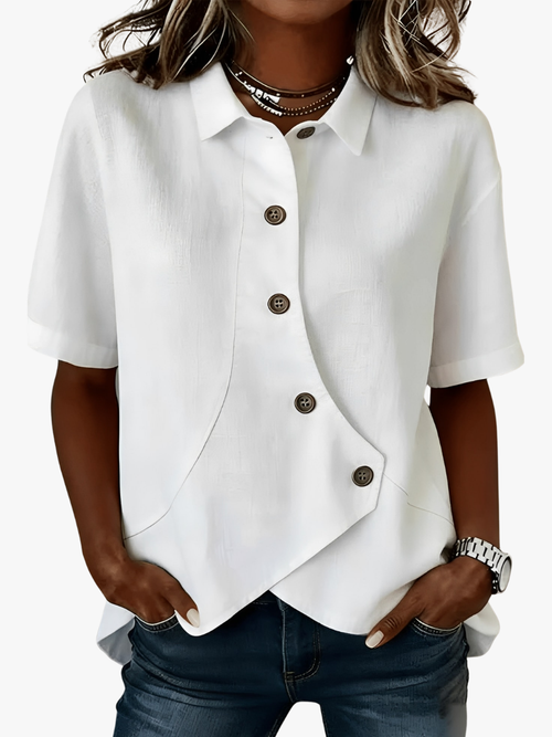 MOREAU LYON | WOMEN'S LINEN BLEND SHIRT