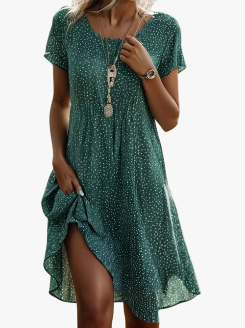 MOREAU LYON | ROBE D'ÉTÉ MI-LONGUE POUR FEMMES