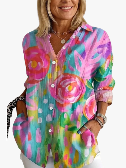 MOREAU LYON | CHEMISE IMPRIMÉE POUR FEMMES