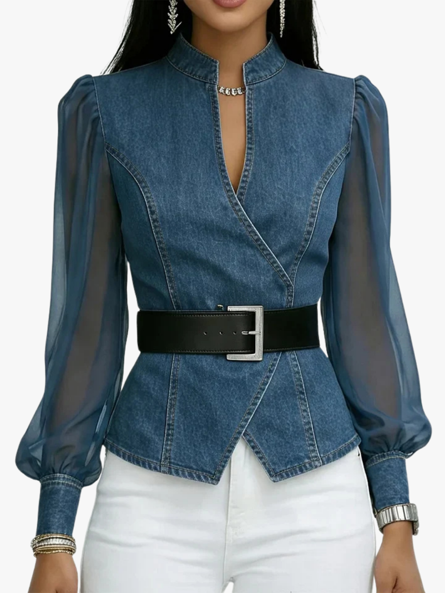 MOREAU LYON | CHEMISE EN JEAN POUR FEMME