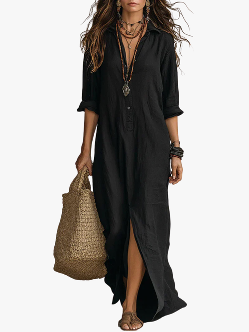 MOREAU LYON | ROBE MAXI FLUIDE ET CHIC POUR FEMMES