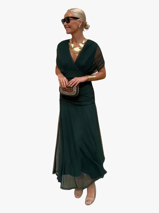 MOREAU LYON | ROBE LONGUE FLUIDE POUR FEMME